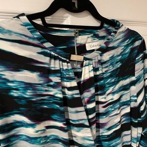 Calvin Klein asymmetrical tunic